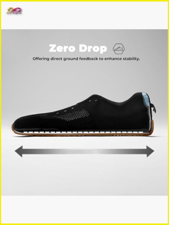 Men\'s Zero Drop Barefoot Sneakers Anatomical Toe Box Workout Gym Trail